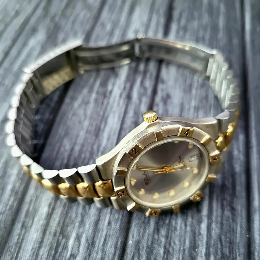 Vintage Very Rare Men's Dufonte‎ Lucien Piccard Diver Watch